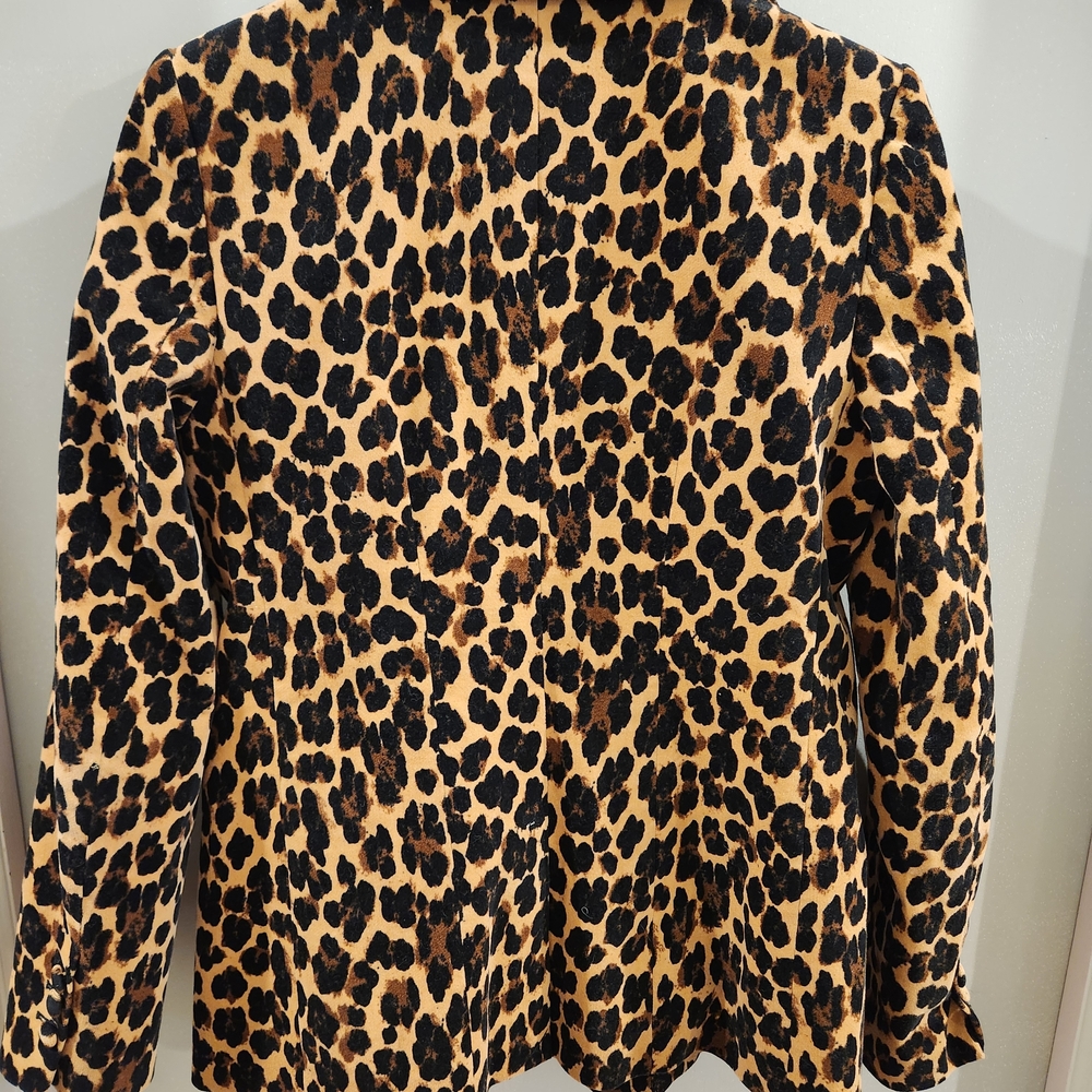 Frame Cheetah Print Women's Blazer - Picture 4 of 6